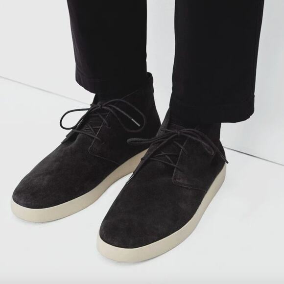 Everlane Men Casual‎ Sneakers The Desert Boot Black - Picture 1 of 9